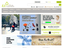 Tablet Screenshot of lilniblets.com